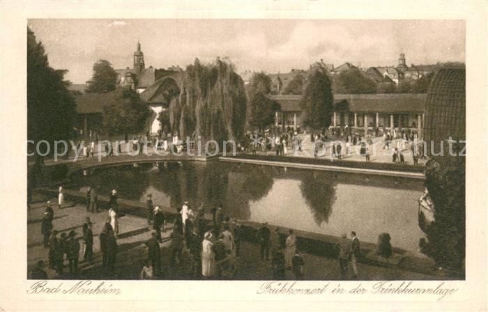 Bad Nauheim Fruehkonzert in der Trinkkuranlage