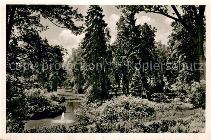 Bad Nauheim Parkanlagen zwischen den Teichen