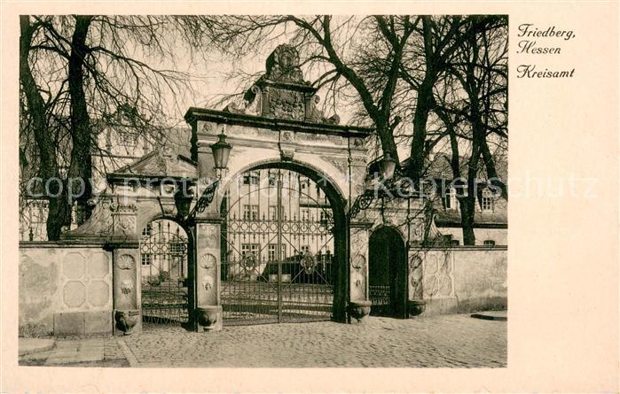 Friedberg Hessen Kreisamt