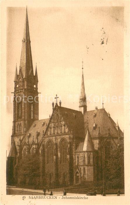 SAARBRueCKEN Saarland Johanniskirche