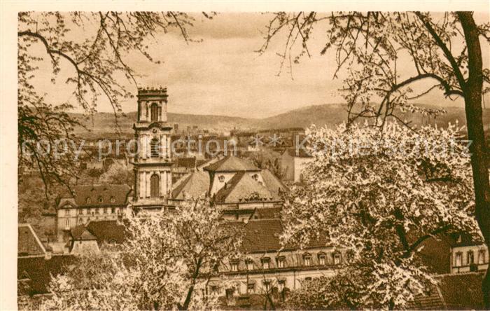 SAARBRueCKEN Saarland Ansicht mit Kirche Serie Das schoene Deutschland Bild 58 R