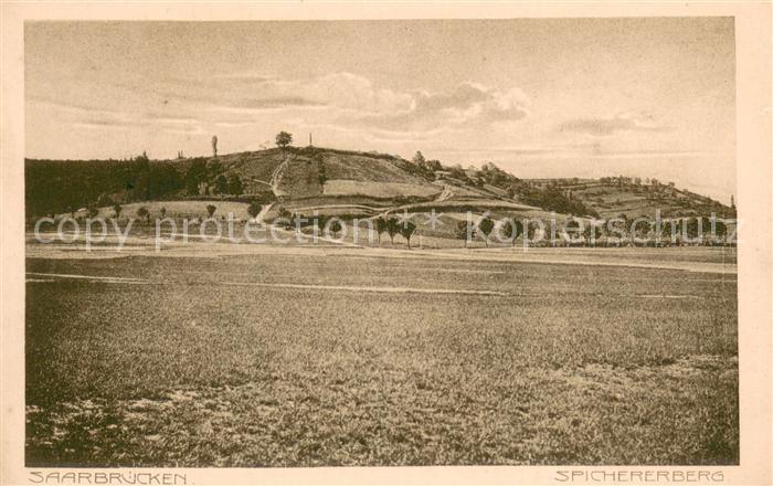 SAARBRueCKEN Saarland Landschaftspanorama Spicherberg