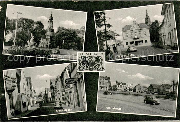 Jever Schloss Marktplatz Neuestrasse Am Markt Wappen