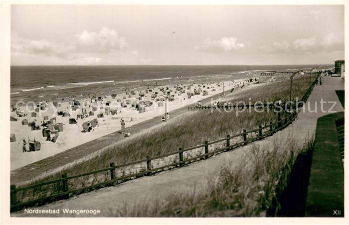 Wangerooge Nordseebad Strandpromenade