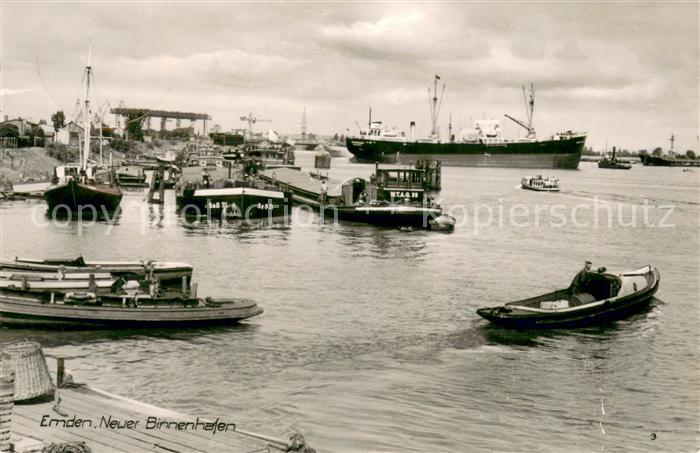 Emden Ostfriesland Neuer Binnenhafen