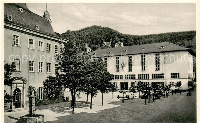 Heidelberg Neckar Alte und neue Universitaet Shurman Building