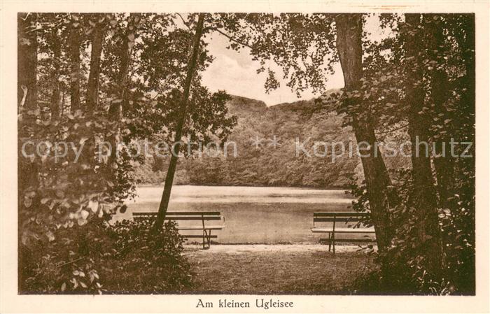 Sielbeck Holsteinische Schweiz Uferpartie am kleinen Ugleisee