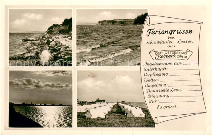 Pelzerhaken Kuestenpanorama Abendstimmung Zeltplatz Ostseebad