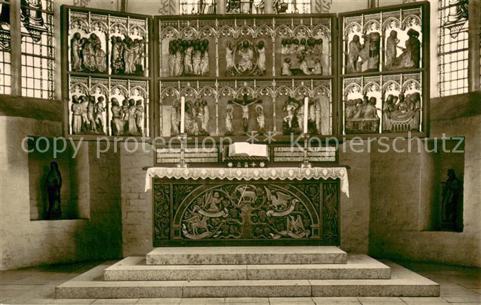 Burg Fehmarn Hauptaltar in der St. Nikolai Kirche