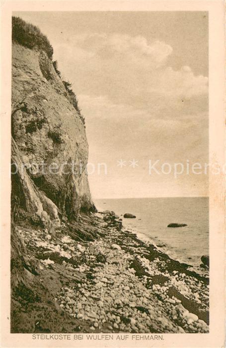 Wulfen Fehmarn Steilkueste