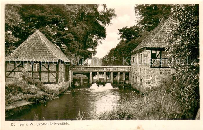 Duelmen Grosse Teichmuehle