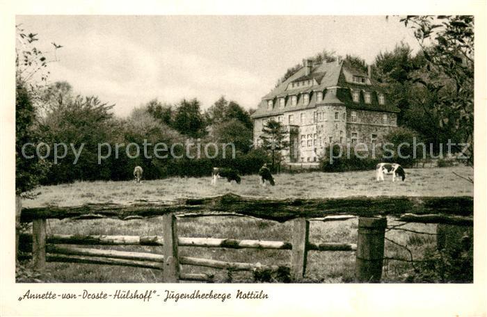 Nottuln Annette von Droste Huelshoff Jugendherberge Kuhweide