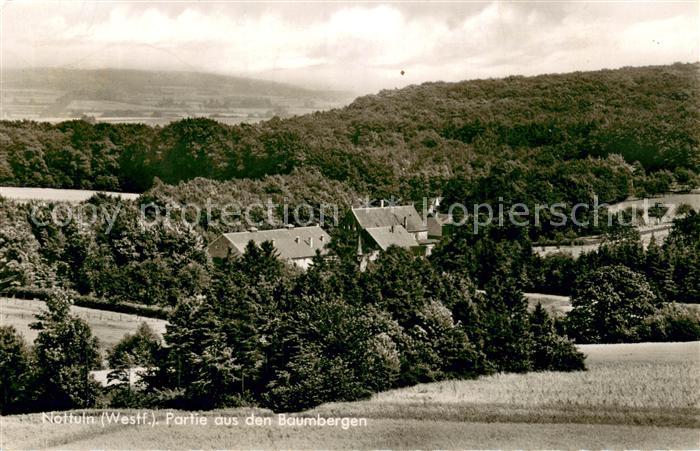 Nottuln Partie aus den Baumbergen im Muensterland
