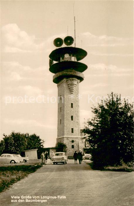 Nottuln Longinusturm in den Baumbergen