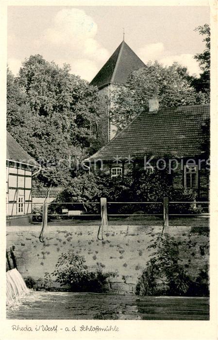 Rheda-Wiedenbrueck Schlossmuehle