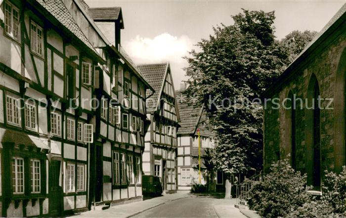 Guetersloh Fachwerkhaeuser Apostelkirche Sattlerei Julius Kass