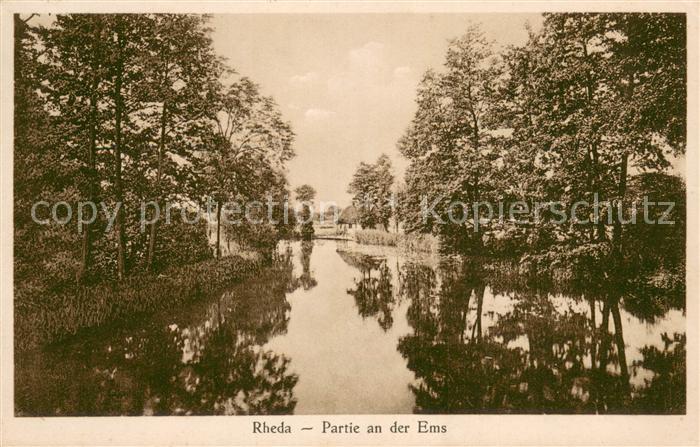 Rheda Harsewinkel Partie an der Ems