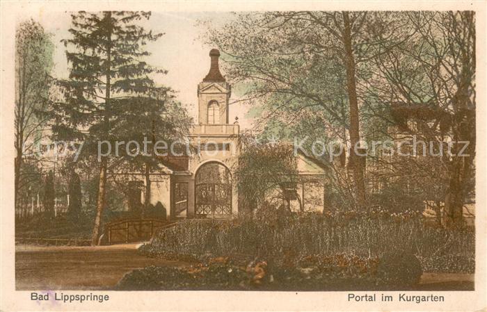Bad Lippspringe Portal im Kurgarten