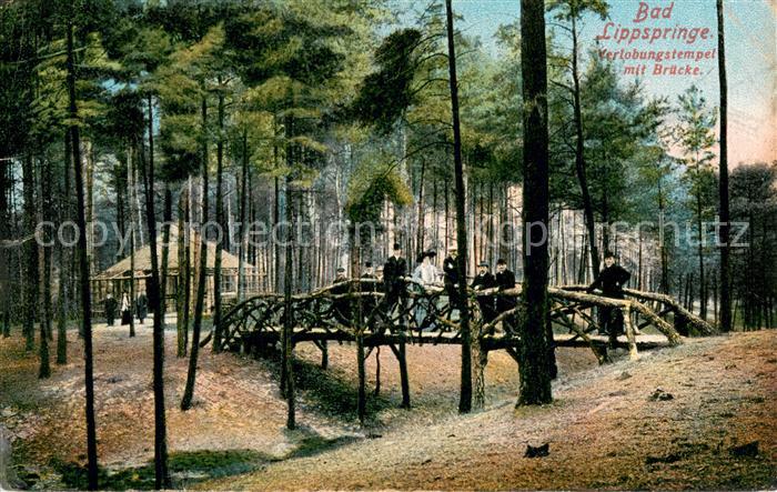 Bad Lippspringe Verlobungstempel mit Bruecke