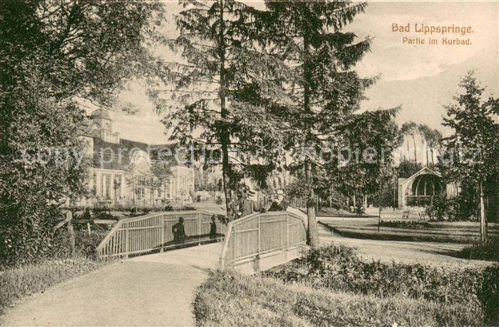 Bad Lippspringe Partie im Kurbad