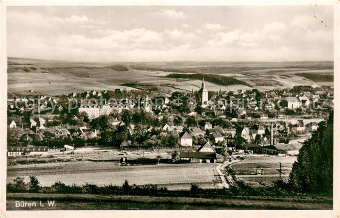 Bueren Westfalen Totalansicht