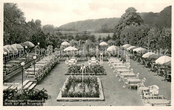 Solingen Auiderhoehe Floragarten Wipperaue