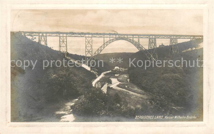 Muengsten Kaiser Wilhelm Bruecke Bergisch Land