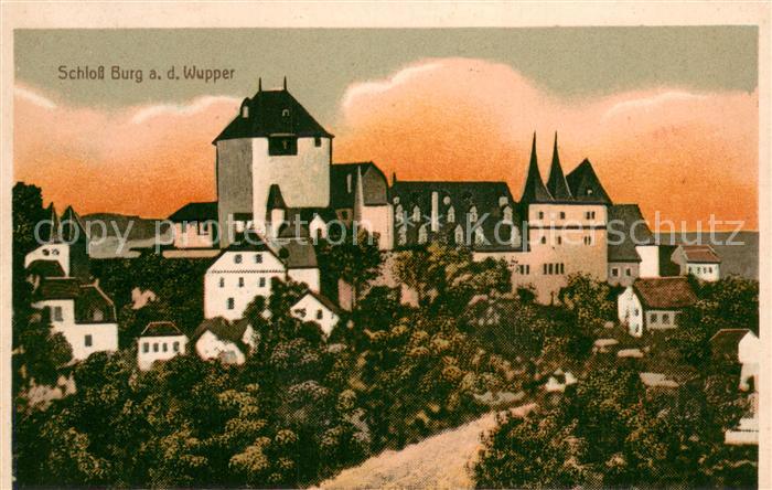 WUPPERTAL NRW Schloss Burg an der Wupper