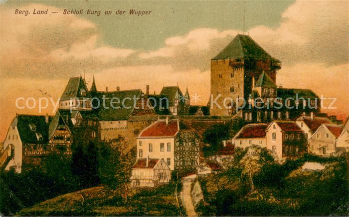 Schloss Burg Wupper Bergisch Land Gesamt