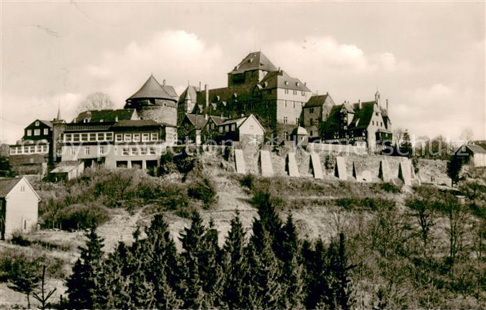 Schloss Burg Wupper Gesamtansicht