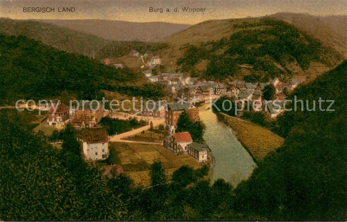 Burg Wupper Bergisch Land Gesamtanicht