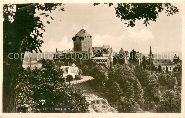 Schloss Burg Wupper Gesamtansicht