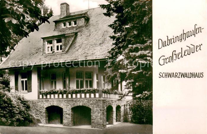 Dabringhausen Schwarzwaldhaus