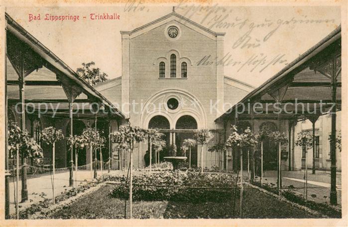 Lippspringe Bad Trinkhalle