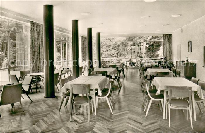 Oerlinghausen Frauen-Kneippkurheum Muellerburg Speisesaal