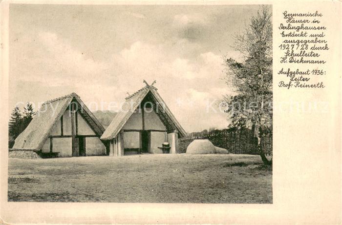 Oerlinghausen Germanische Haeuser