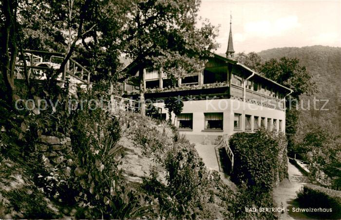 Bad Bertrich Gaststaette Schweizerhaus