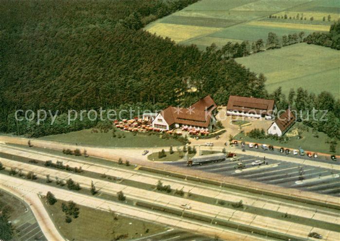 Guetersloh Fliegeraufnahme Autobahn-Rasthaus-Hotel