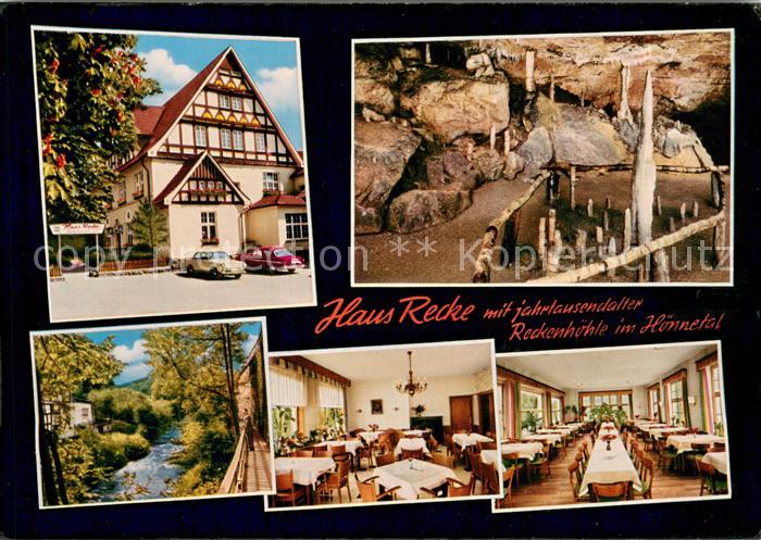 Hoennetal Hemer Haus Recke Reckenhoehle