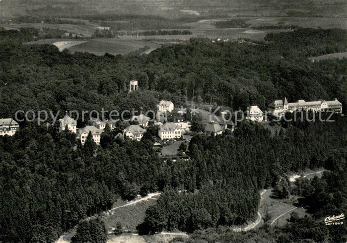 Leichlingen Rheinland Fliegeraufnahme Sanatorium Roderbirken
