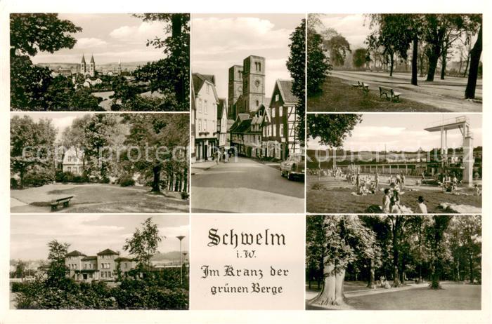 Schwelm Im Kranz der gruenen Berge Stadt Schwimmbad