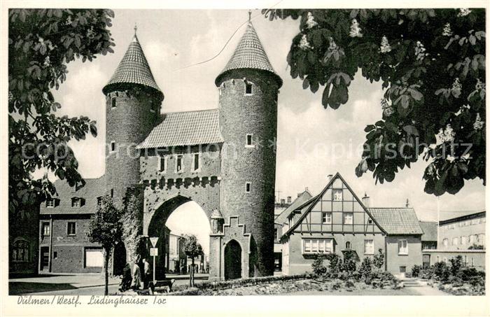 Duelmen Luedinghauser Tor Fachwerk