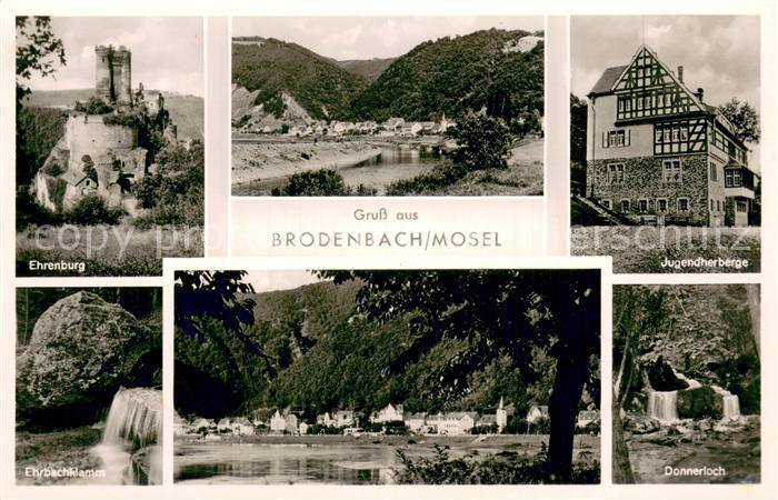 Brodenbach Mosel Ehrenburg Jugendherberge Ehrbachklamm Moselpartie Donnerloch