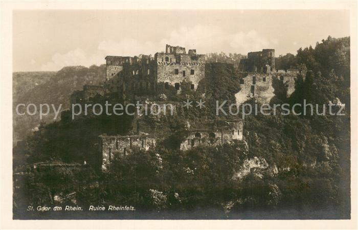St Goar Ruine Rheinfels