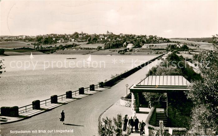 Langscheid Sorpesee Sorpedamm Panorama