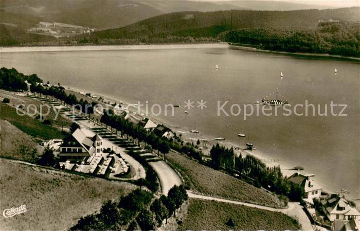 Sorpesee Sauerland Fliegeraufnahme