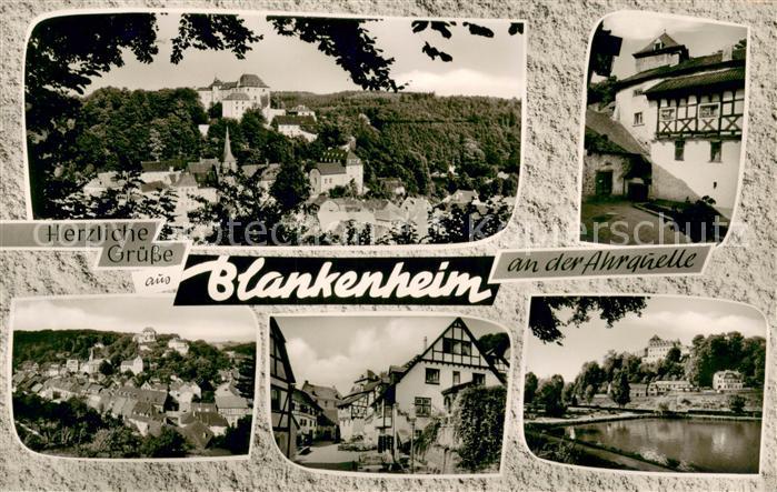 Blankenheim Ahr Panorama Teilansichten Ahrquelle