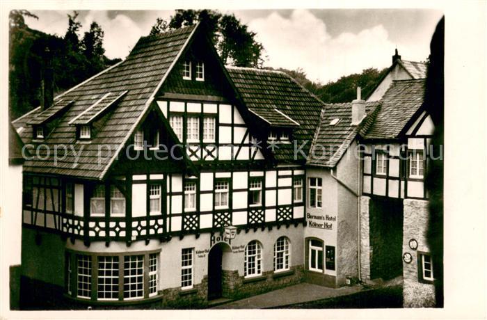 Blankenheim Eifel Biermanns Hotel Koelner Hof
