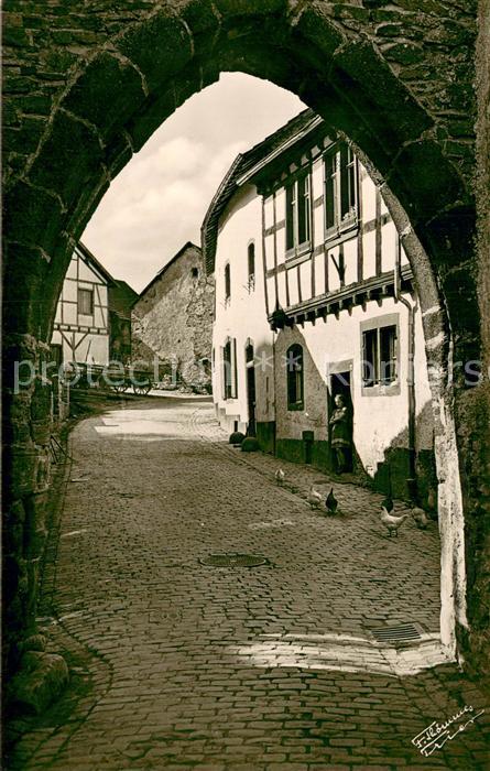 Kronenburg Eifel Ortsmotiv