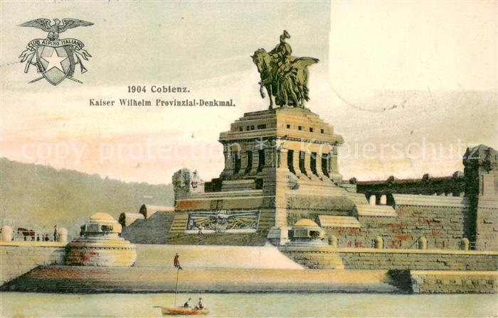 Coblenz Koblenz Kaiser Wilhelm Provinzial Denkmal